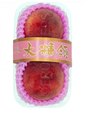  Japan Daitouryou Momo Peaches (High Sugar Index)(2 pcs)_0