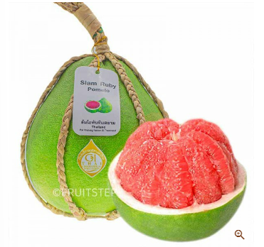  Thailand Siam Red Ruby Pomelo ( 1 pcs)_0