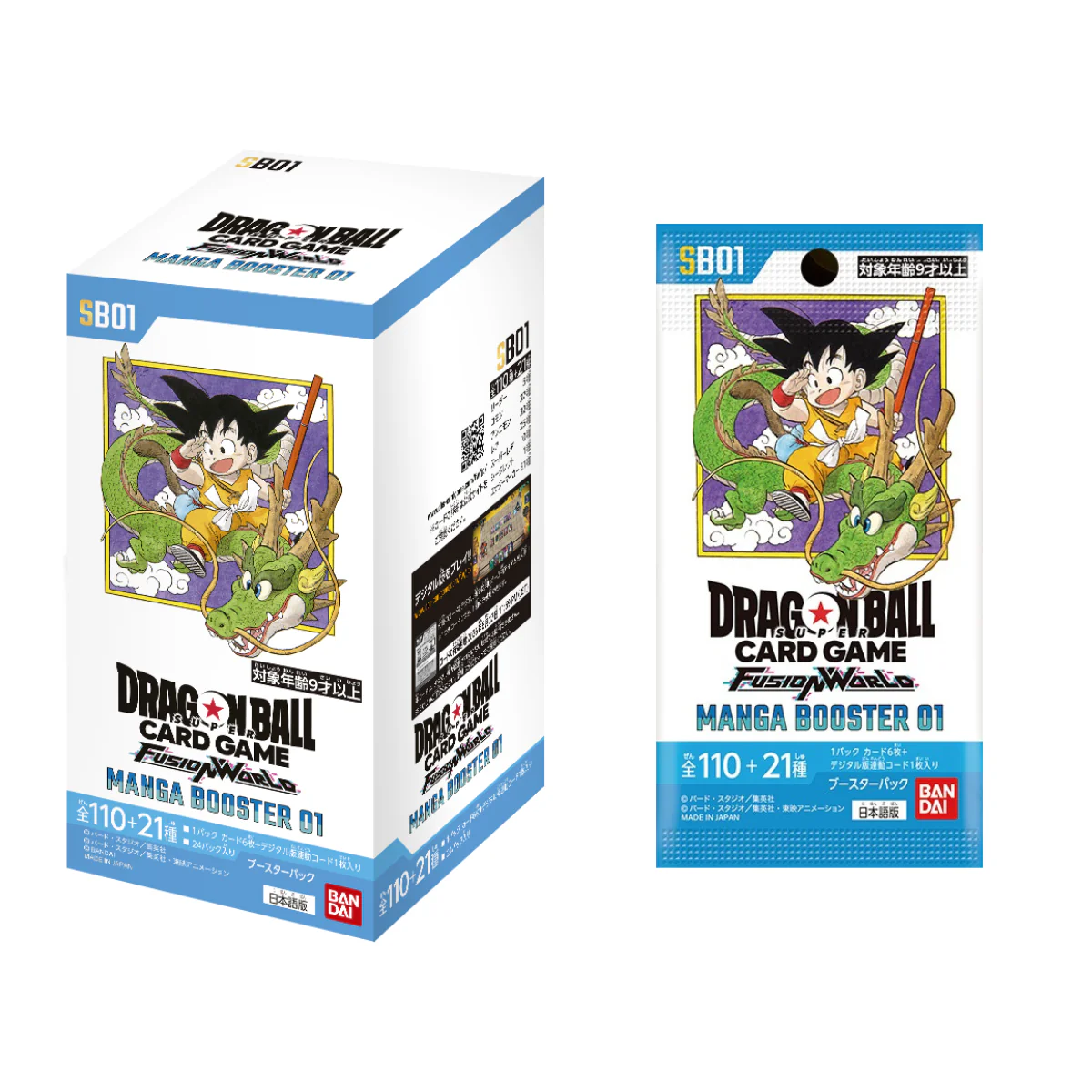 Dragon Ball Fusion World MANGA BOOSTER 01 [SB01]