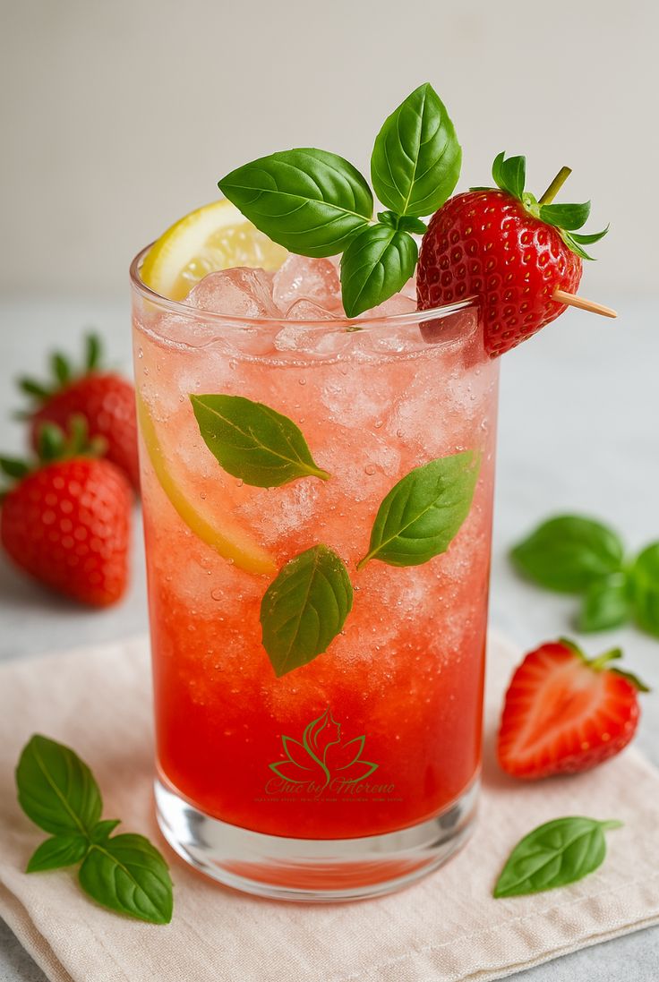 Thé vert a la fraise_1