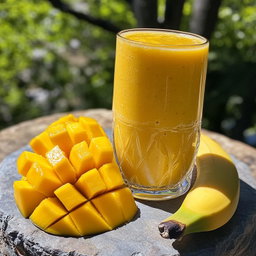 Smoothie à la mangue