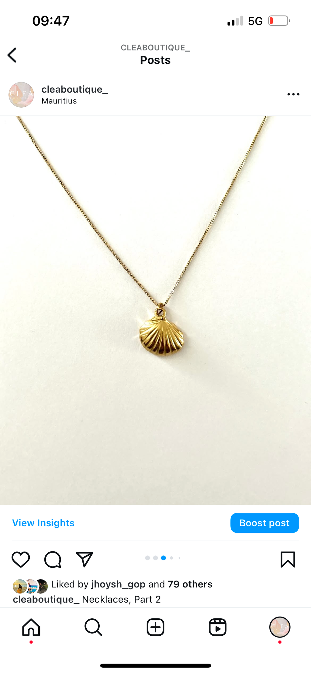 Lizzy necklace