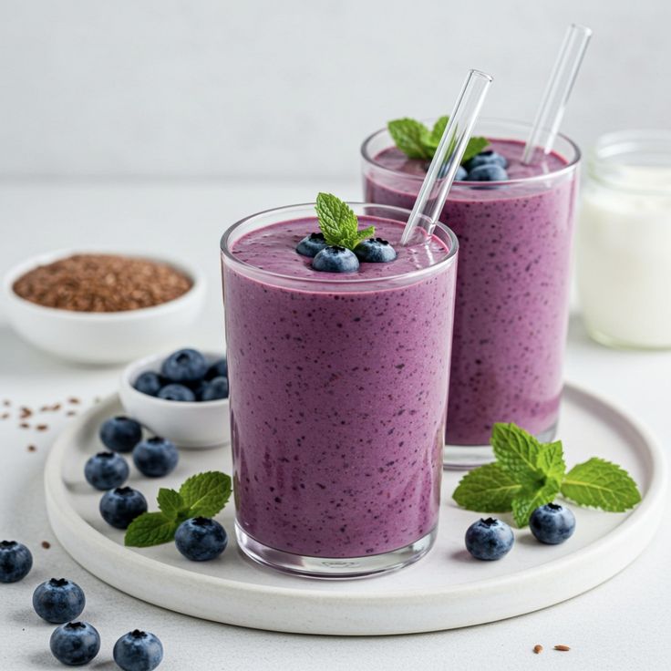 Milkshakes a la myrtille_1