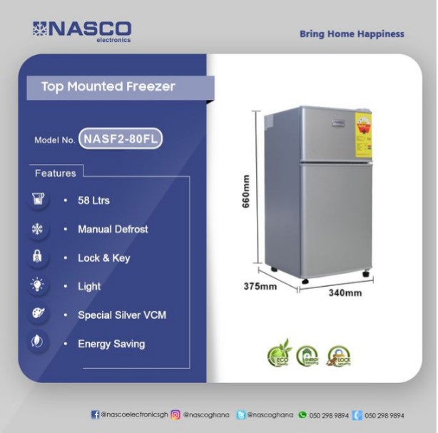 Double door fridge 