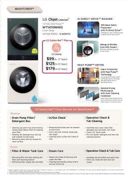 LG Objet WashTower
