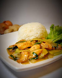 Ginger Fish with Rice