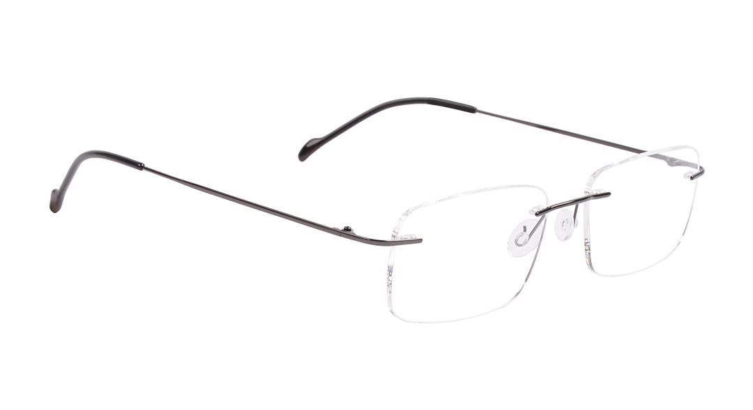 SUNFIRE |S-3446 |Rimless |Metal |GREY-Metal |55-17-140