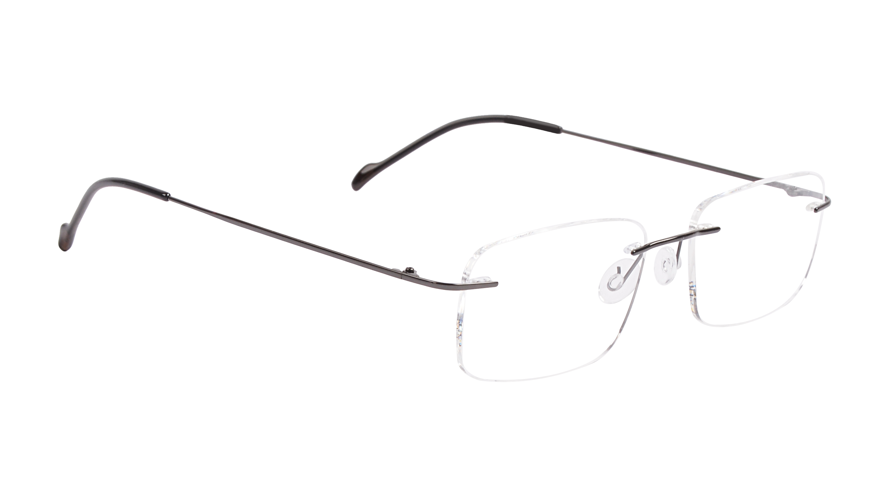 SUNFIRE |S-3446 |Rimless |Metal |GREY-Metal |55-17-140