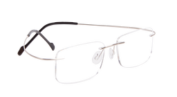 SUNFIRE |ST-9021 |Rimless |Metal |SILVER-Metal |53-17-138