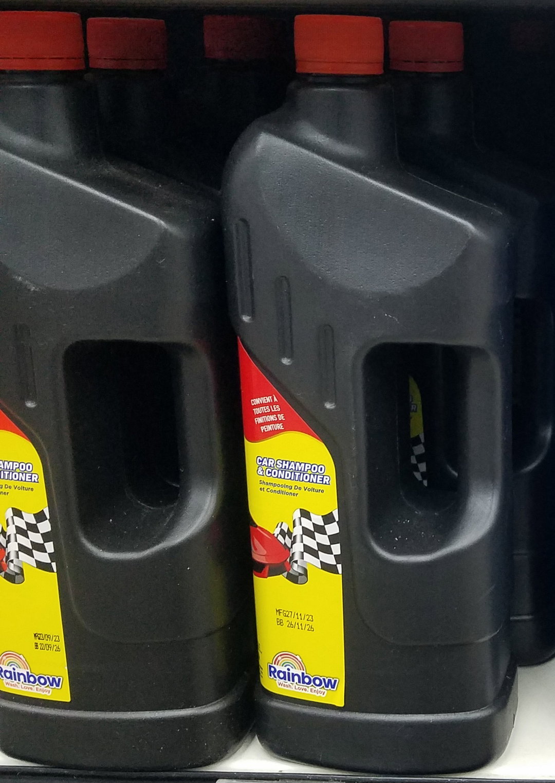 Rainbow Less. Car Liq. Shampoo/Cond 1lt