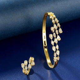 Luxury Bangle-Ring Set