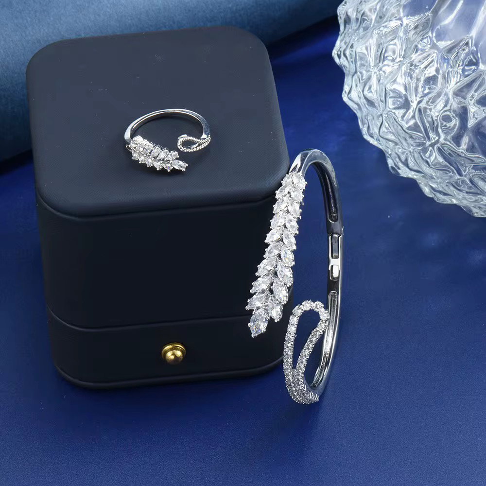 Zirconia Bangle-Set_0