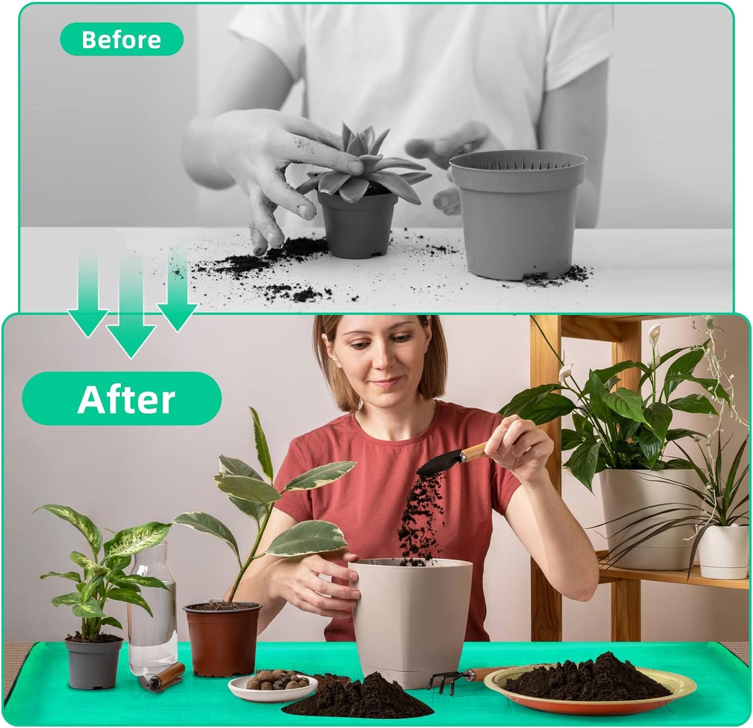 Gardening Mess Mat | Pack Of 1_4