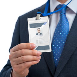 Badge Holder - Clear
