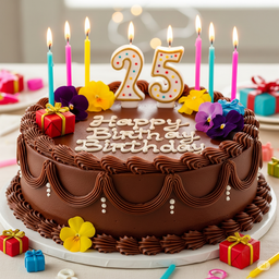Gâteau d'anniversaire 