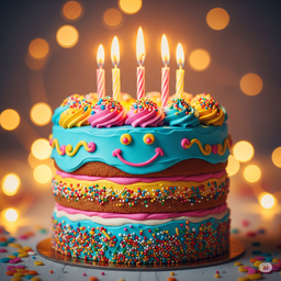 Gâteau d'anniversaire 