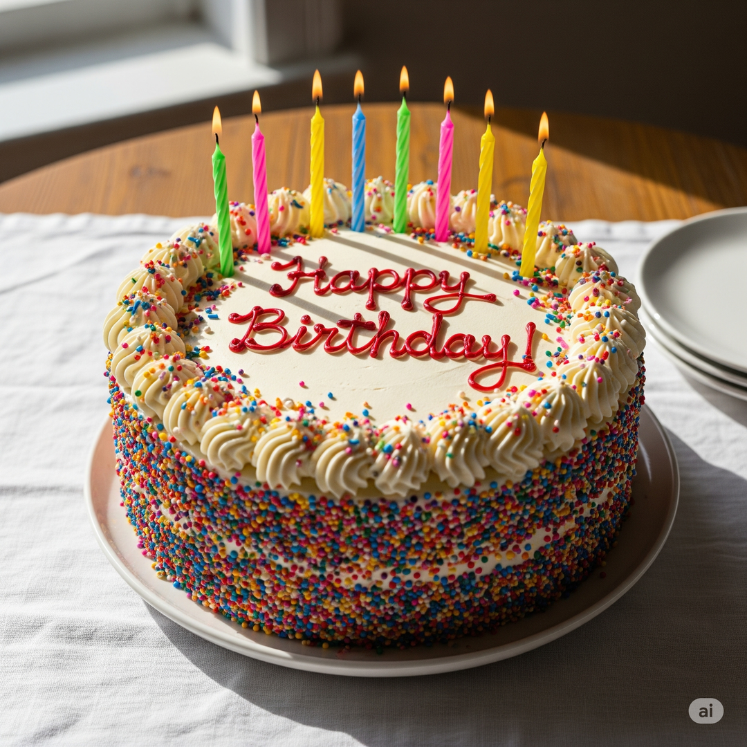 Gâteau d'anniversaire 