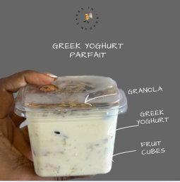 Greek Yoghurt Parfait.