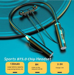 Neckband wireless headphone 