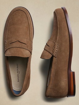 MocassinsBicolores Luxe en Cuir