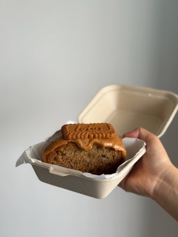 biscoff banana slice