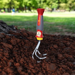 Wolf Garten 4-Piece Tool Set, Pruner, Grubber, Trowel & Shovel