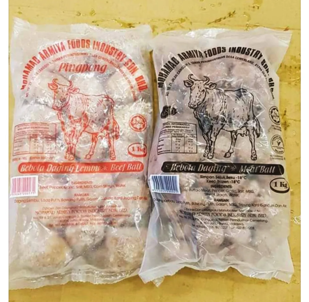 Armiya Bebola Daging Bakso - Kecil/Besar