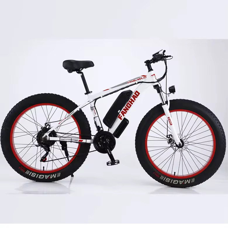 Fat Tire Electric Bike Waterproof Electric Fat Bike Kit Front 500w Downhill Bicycle_3