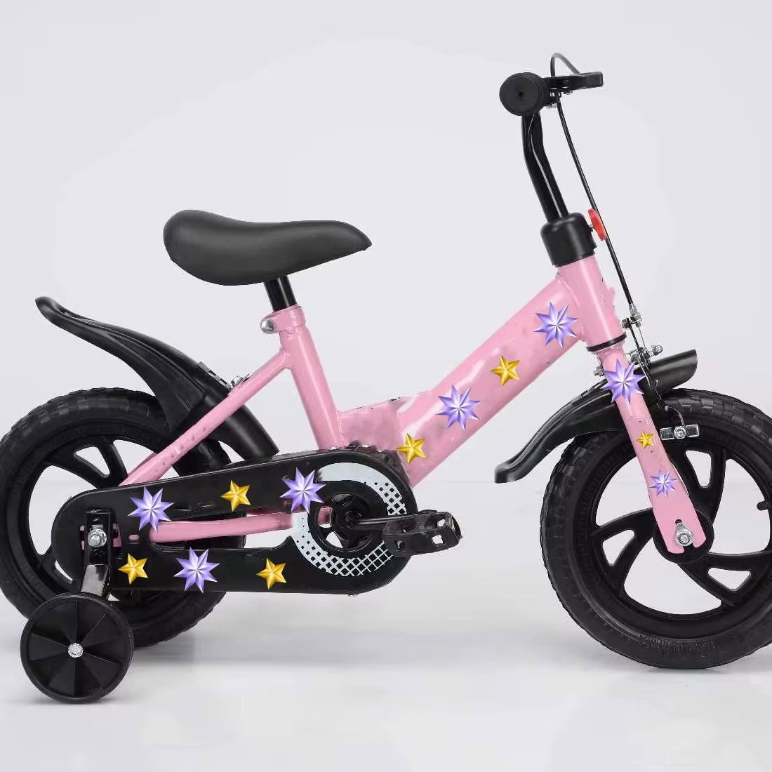 Popular New Model 16-Inch Bike for Kids Aged 7 for Boys and Girls with Training Wheel Ordinary Pedal_0