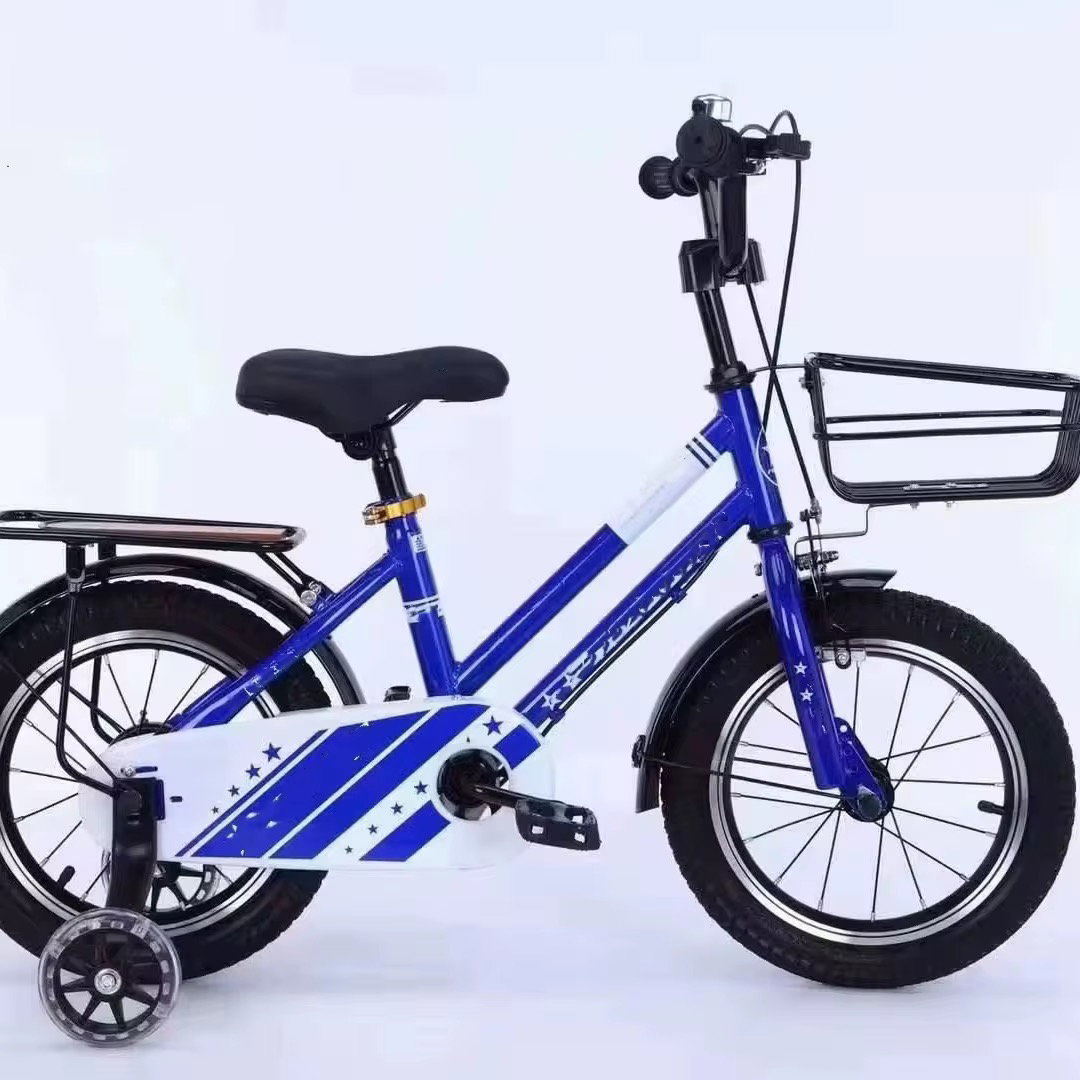 Wholesale 12 14 16 18 Inch Kids Bikes with Training Wheels Single Speed & Ordinary Pedal for 3-9 Years Old Boys Girls_0