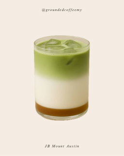 Earl Grey Matcha Latte (Iced)