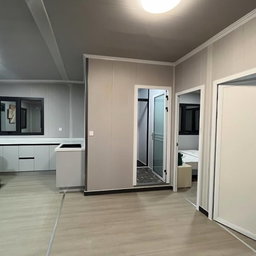 🏠 Modular 4-Room Prefab House – Durable & Fully Equipped