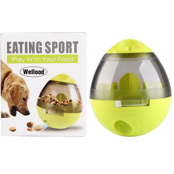 Pelota Dispensador Comida Snack Mascotas_0