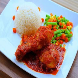 Plain rice Combo Medium