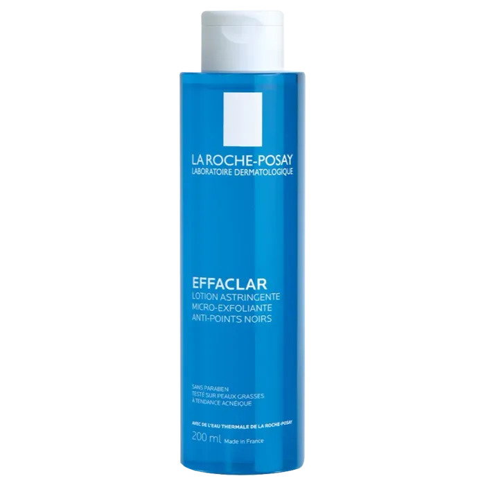 La Roche-Posay Effaclar - Lotion Astringente Micro Exfoliante Anti-Points Noirs, 200ml