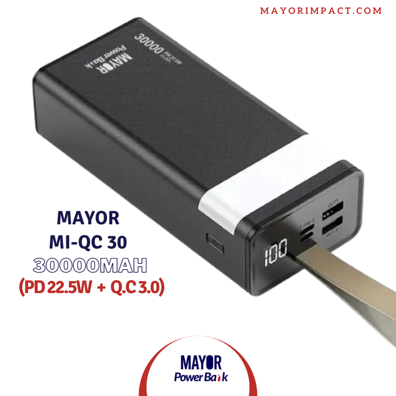 Mayor MI-PD30 30000mAh PowerBank_0