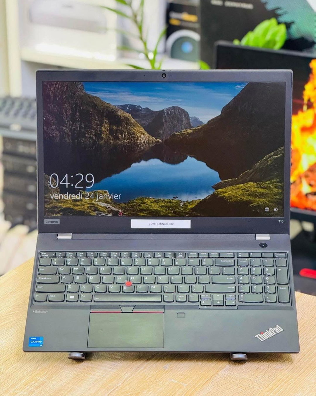 Lenovo ThinkPad T15, Core i7 11e Gen, 32Go RAM, 512Go SSD