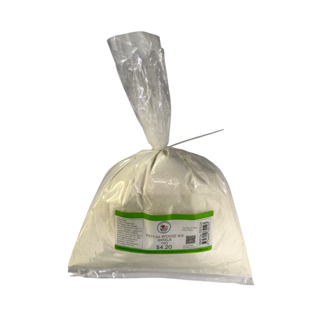 Bakels Pettina Vanilla Sponge Mix 1kg_0