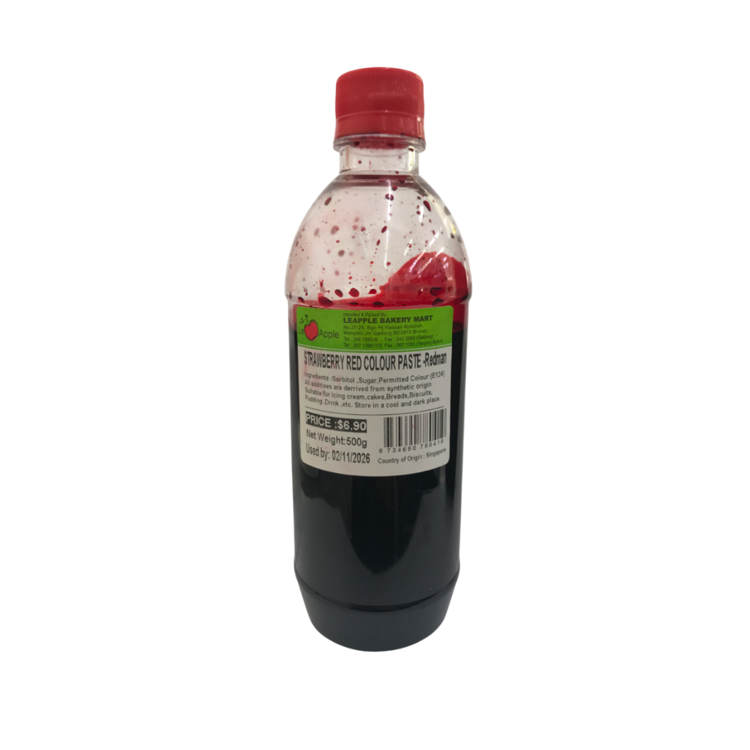 Redman Strawberry Red Colour Paste_2