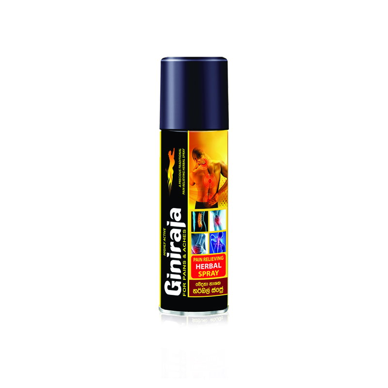 Sanjeewaka Giniraja Pain Relieving Spray 100ml_0