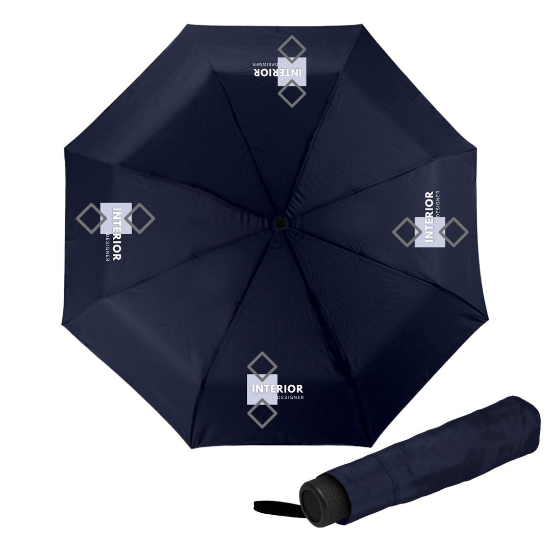 Compact Pop-up Umbrella - Royal Blue