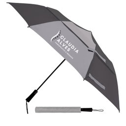Double Canopy Windproof Umbrella - Gre