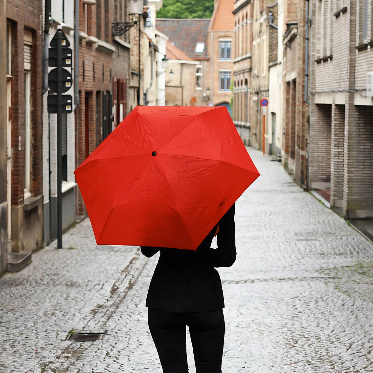 The 8 Panel Pop Up Umbrella - Pink_3