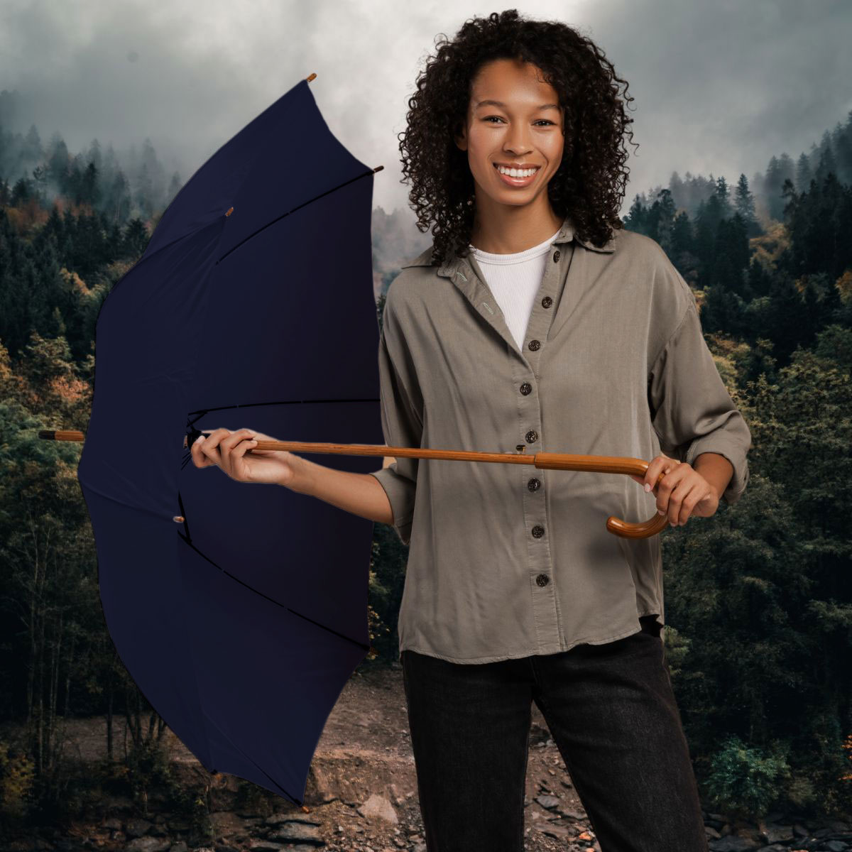 8 Panel Booster Umbrella - Grey_3