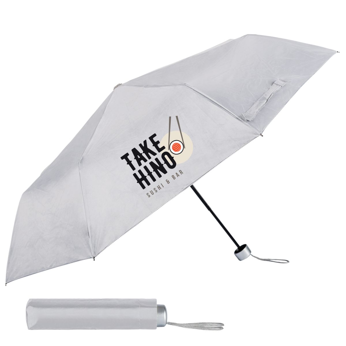 UV Sun Block Umbrella - Orange_1