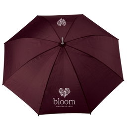 8 Panel Golf Umbrella - Burgandy