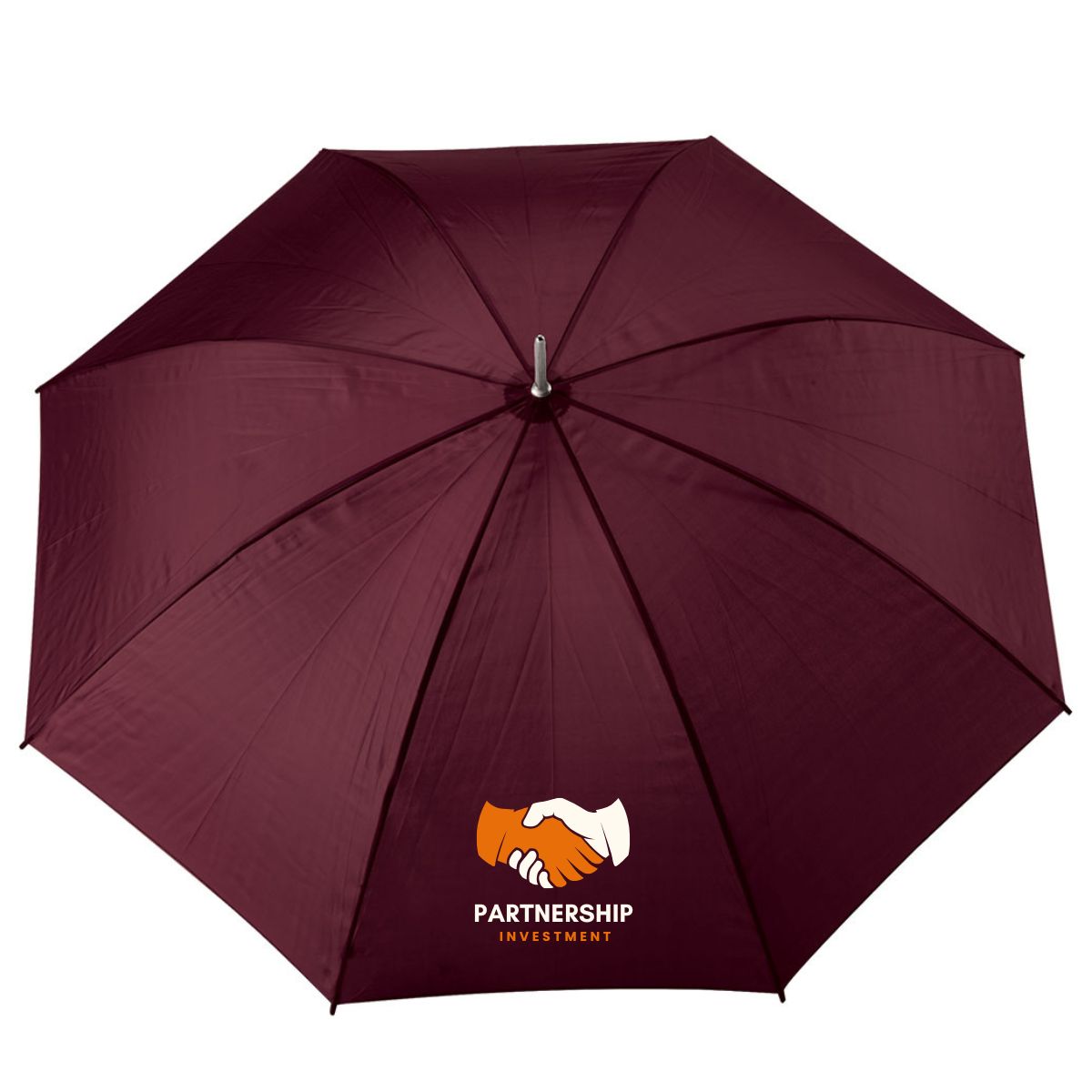 8 Panel Golf Umbrella - Burgandy_0