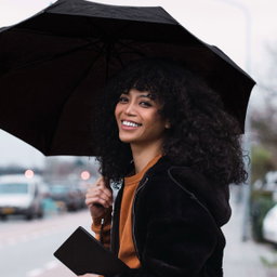 8 Panel Golf Umbrella - Royal Blue