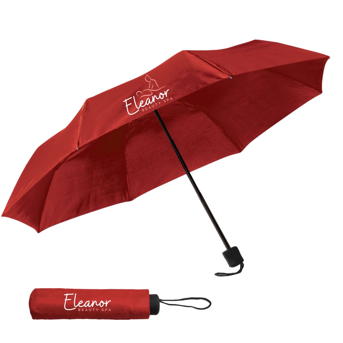 8 Panel Baton Umbrella - Yellow_3