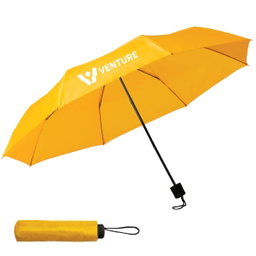 8 Panel Baton Umbrella - Yellow